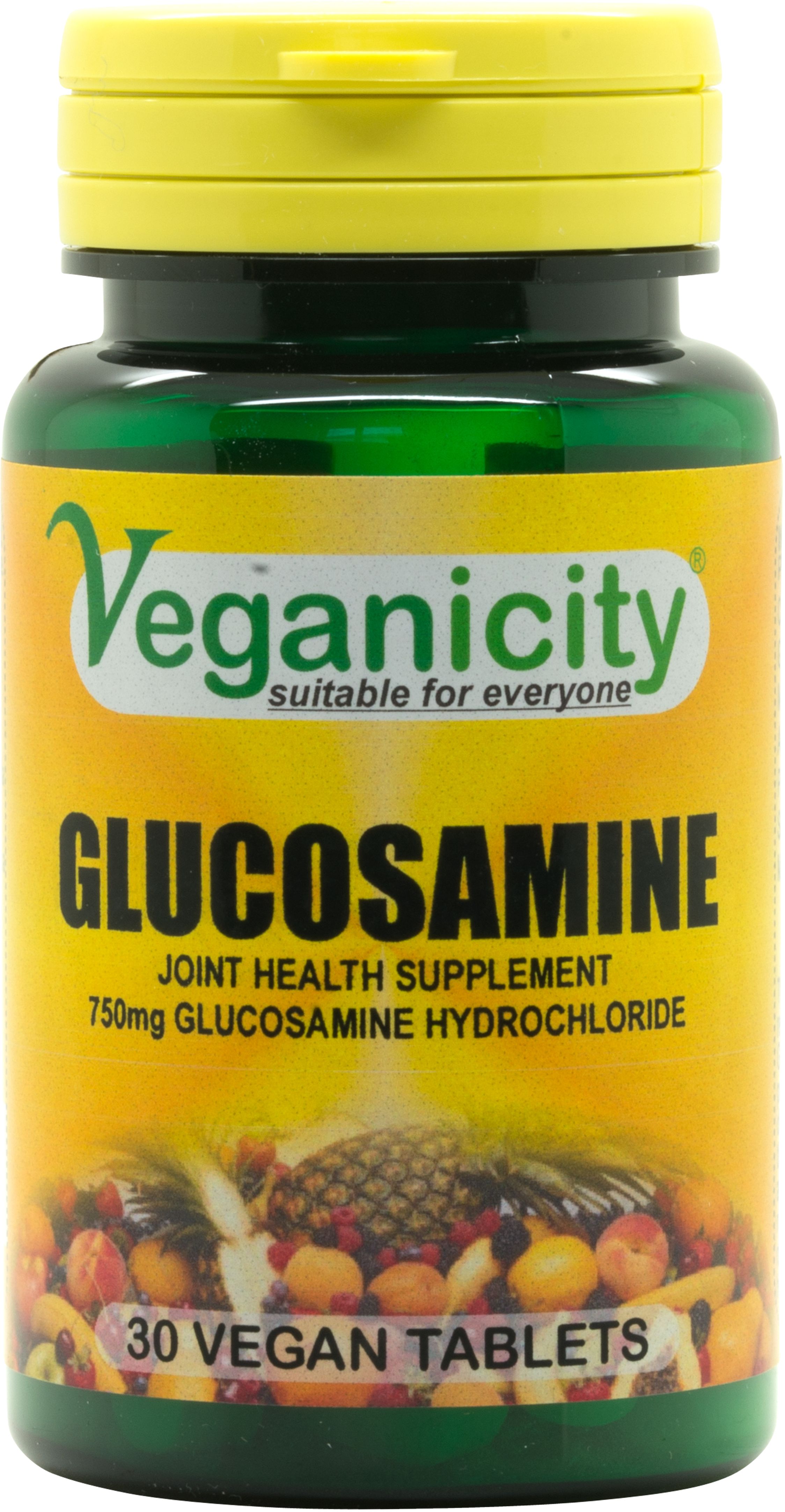 Veganicity > Bone & Joint Health > Glucosamine HCL 750mg